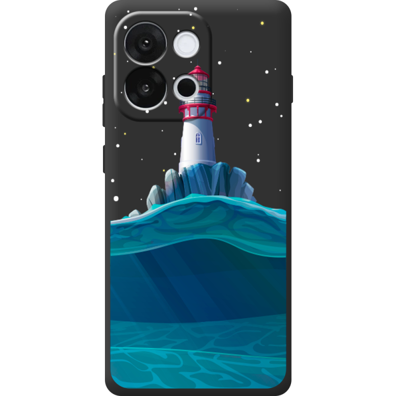 Чорний чохол BoxFace OnePlus 13T Lighthouse