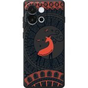 Чорний чохол BoxFace OnePlus 13T Ornament