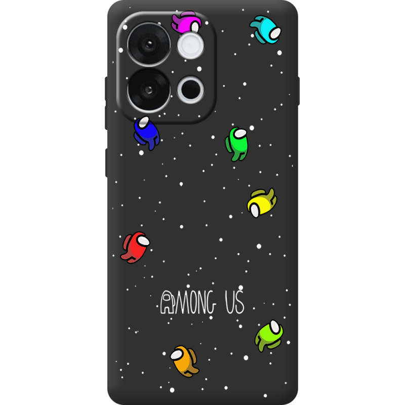 Чорний чохол BoxFace OnePlus 13T Among Us Invisible