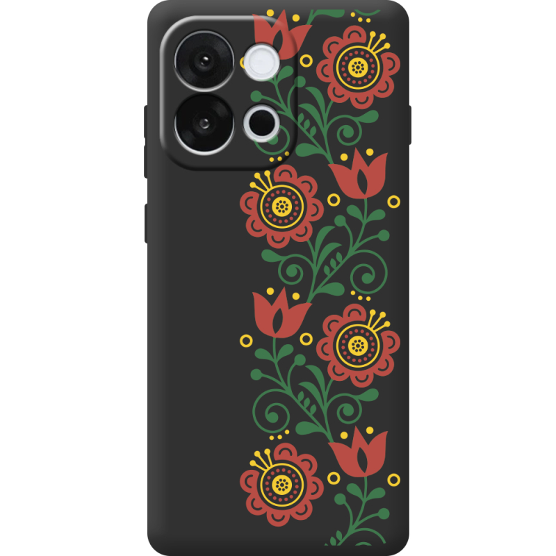 Чорний чохол BoxFace OnePlus 13T Ethno