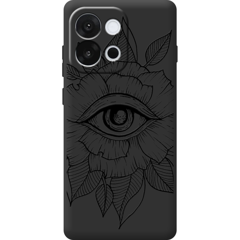 Чорний чохол BoxFace OnePlus 13T Eye