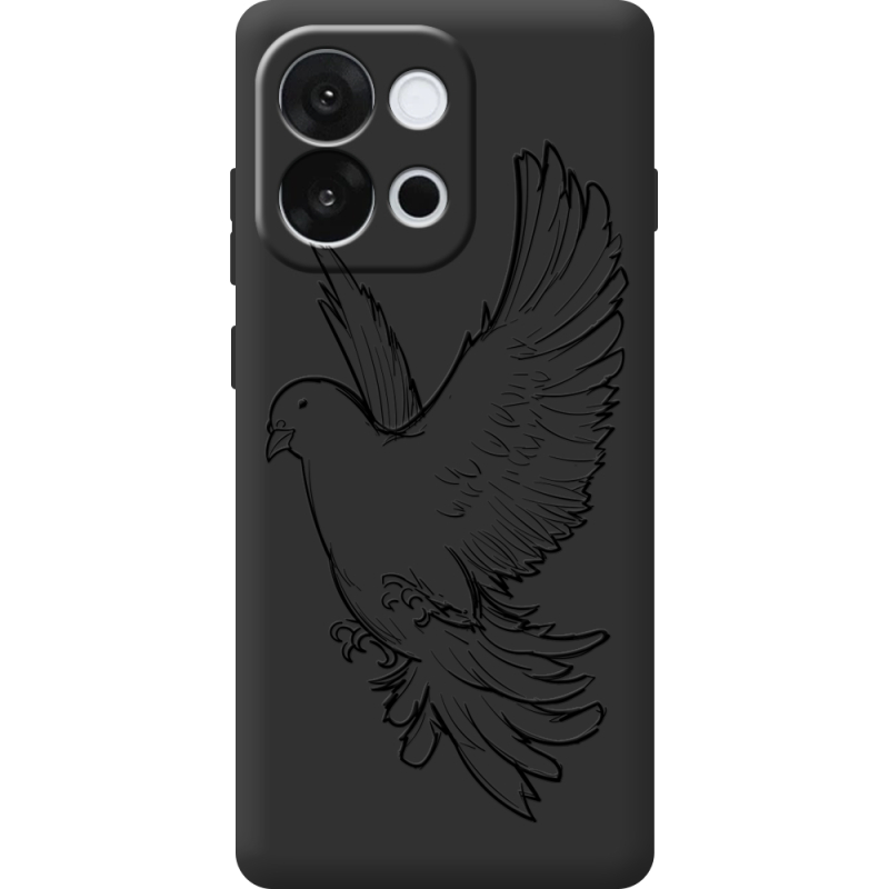 Чорний чохол BoxFace OnePlus 13T Dove