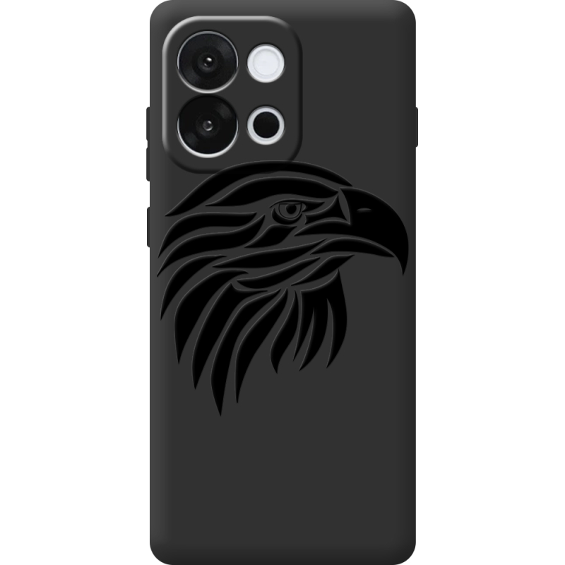 Чорний чохол BoxFace OnePlus 13T Eagle