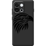 Чорний чохол BoxFace OnePlus 13T Eagle