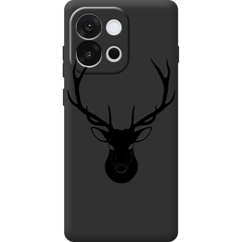Чорний чохол BoxFace OnePlus 13T Deer