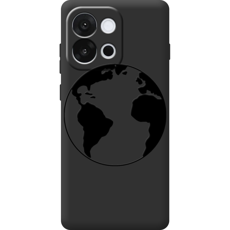 Чорний чохол BoxFace OnePlus 13T Earth