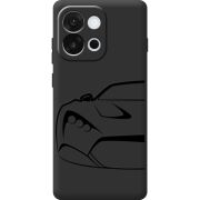 Чорний чохол BoxFace OnePlus 13T Sportcar