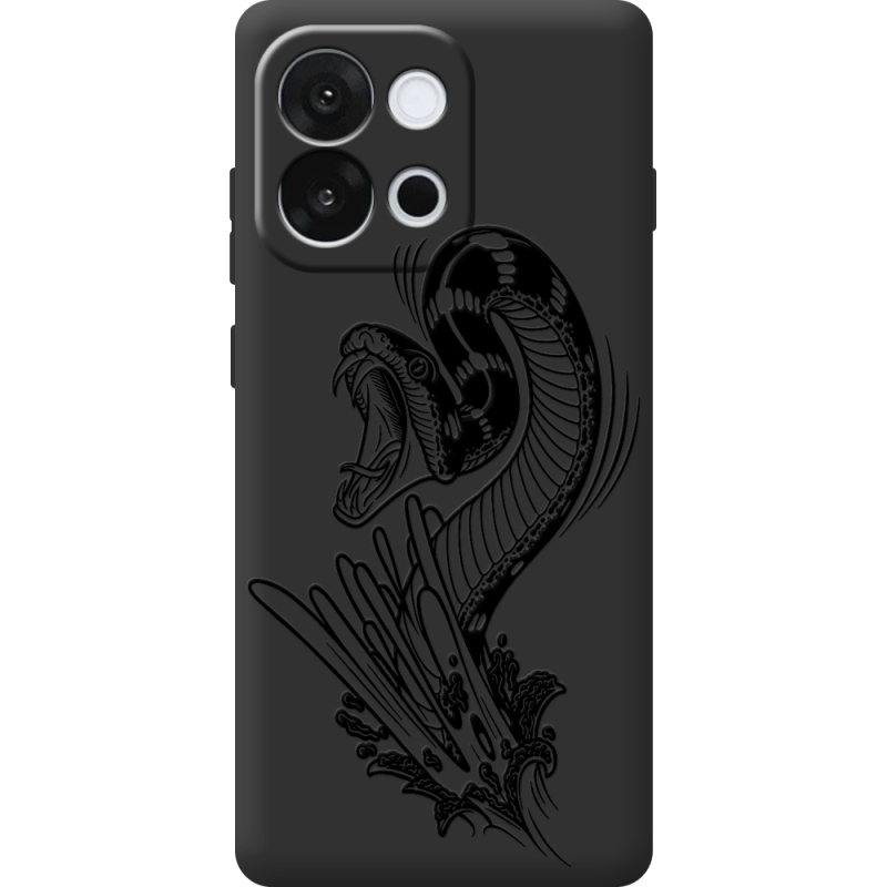 Чорний чохол BoxFace OnePlus 13T Snake