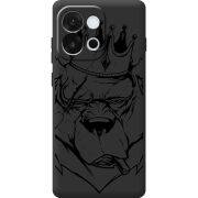 Чорний чохол BoxFace OnePlus 13T Bear King