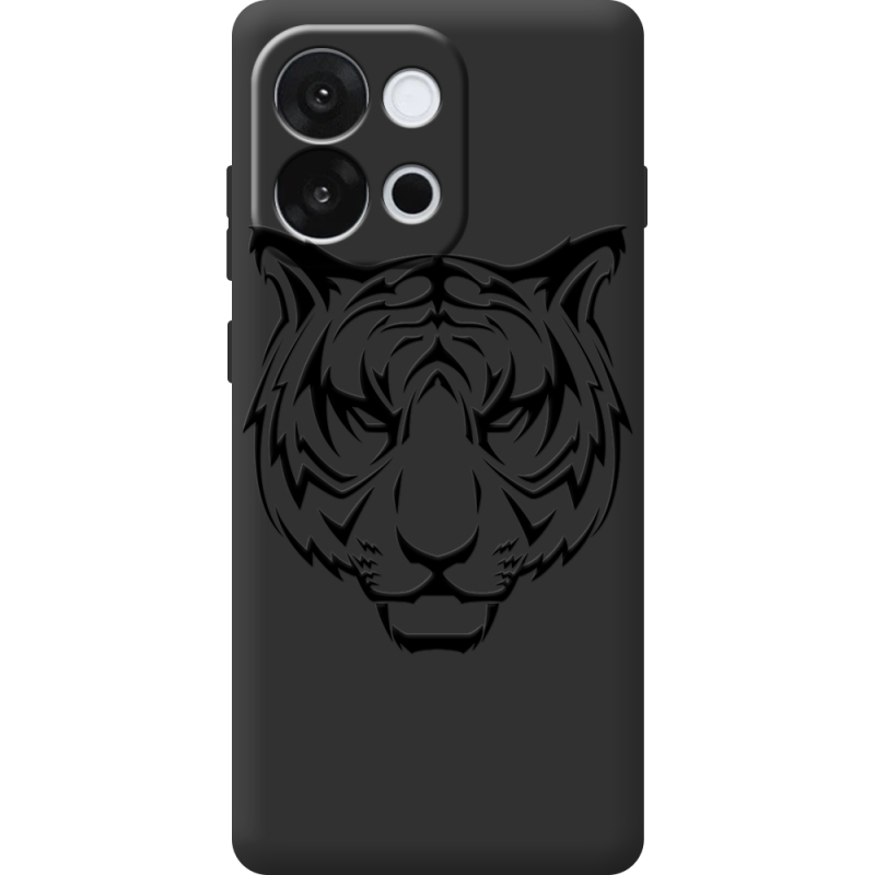 Чорний чохол BoxFace OnePlus 13T Tiger