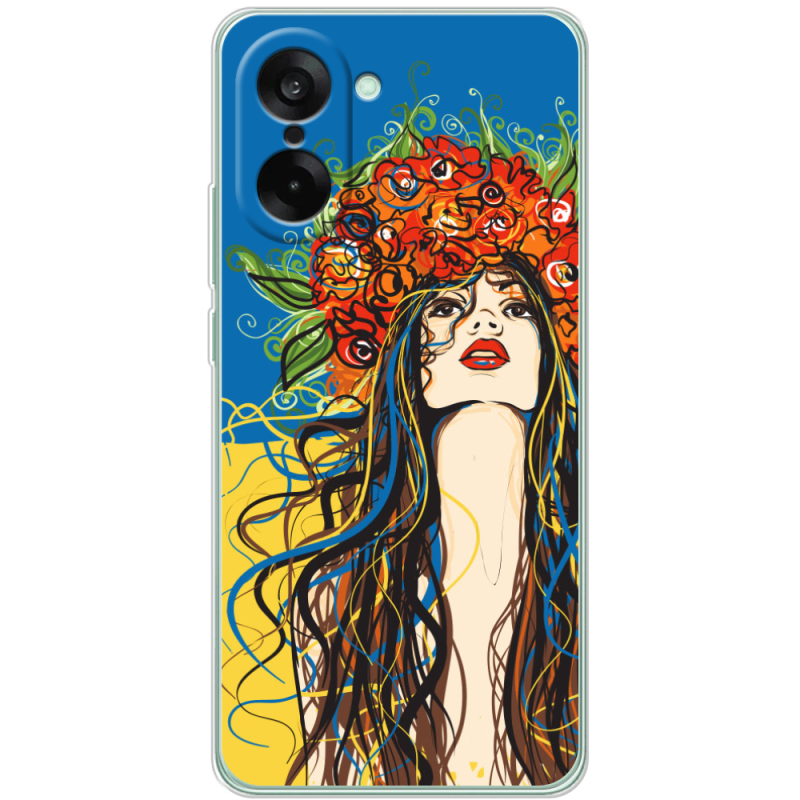 Чохол BoxFace OnePlus Ace 5 Racing Ukraine Girl