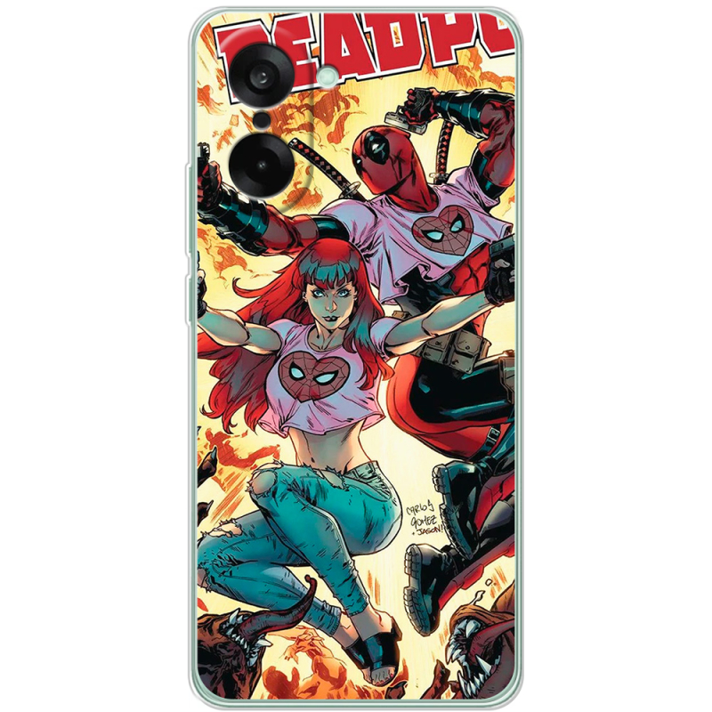 Чохол BoxFace OnePlus Ace 5 Racing Deadpool and Mary Jane