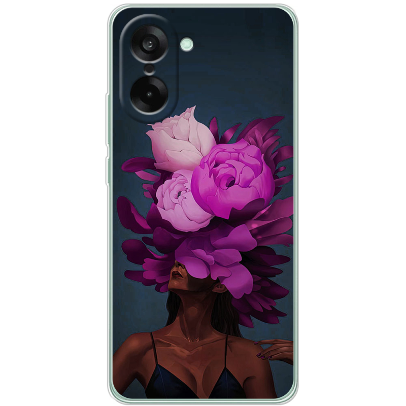 Чохол BoxFace OnePlus Ace 5 Racing Exquisite Purple Flowers