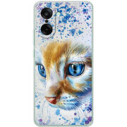 Чохол BoxFace OnePlus Ace 5 Racing Голубоглазый Кот