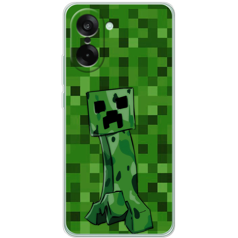 Чохол BoxFace OnePlus Ace 5 Racing Minecraft Creeper