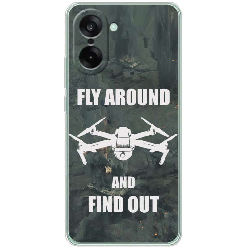 Чохол BoxFace OnePlus Ace 5 Racing Дрон Fly Around