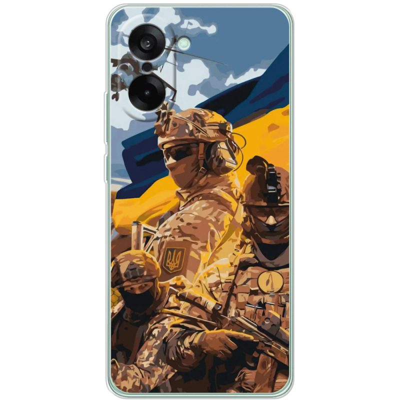 Чохол BoxFace OnePlus Ace 5 Racing Воїни ЗСУ