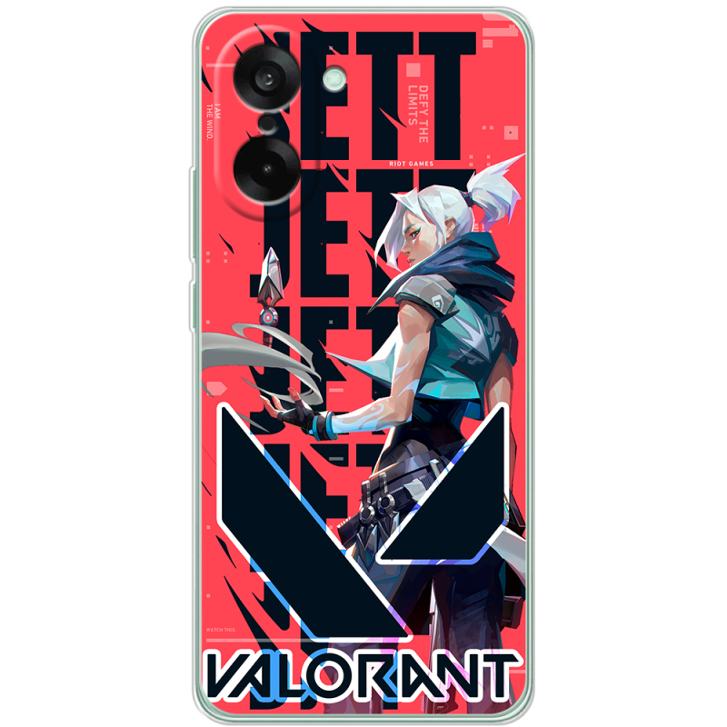 Чохол BoxFace OnePlus Ace 5 Racing Valorant Jett