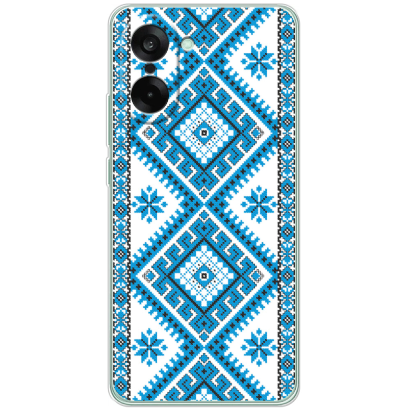 Чохол BoxFace OnePlus Ace 5 Racing Блакитний Орнамент