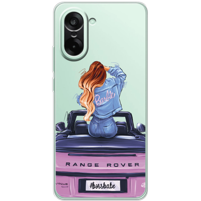 Прозорий чохол BoxFace OnePlus Ace 5 Racing Boss Babe