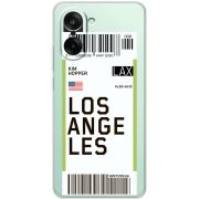 Прозорий чохол BoxFace OnePlus Ace 5 Racing Ticket Los Angeles