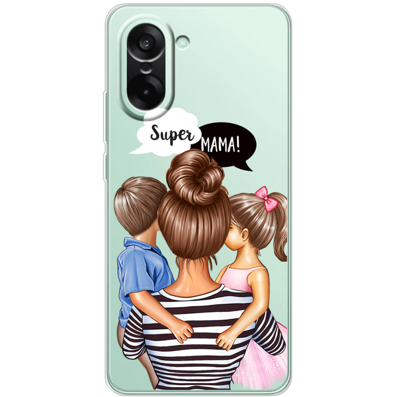 Прозорий чохол BoxFace OnePlus Ace 5 Racing Super Mama