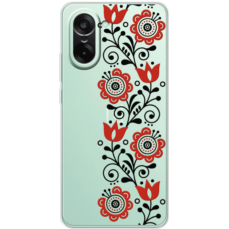 Прозорий чохол BoxFace OnePlus Ace 5 Racing Ethno Ornament