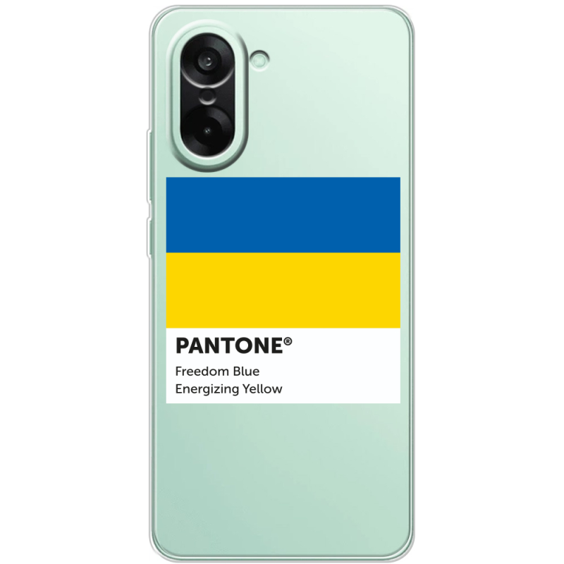 Прозорий чохол BoxFace OnePlus Ace 5 Racing Pantone вільний синій