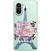 Чохол зі стразами OnePlus Ace 5 Racing Eiffel Tower