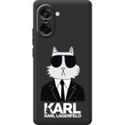 Чорний чохол BoxFace OnePlus Ace 5 Racing Cat in Black