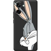 Чорний чохол BoxFace OnePlus Ace 5 Racing Lucky Rabbit