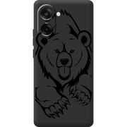 Чорний чохол BoxFace OnePlus Ace 5 Racing Grizzly Bear