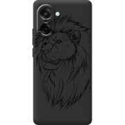 Чорний чохол BoxFace OnePlus Ace 5 Racing Lion
