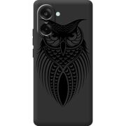 Чорний чохол BoxFace OnePlus Ace 5 Racing Owl