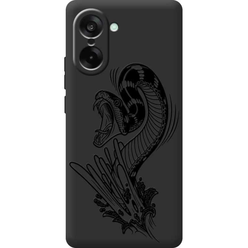 Чорний чохол BoxFace OnePlus Ace 5 Racing Snake