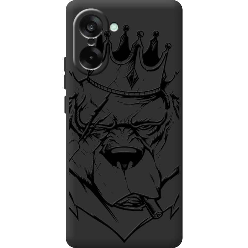 Чорний чохол BoxFace OnePlus Ace 5 Racing Bear King