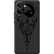 Чорний чохол BoxFace OnePlus Ace 5 Racing Hugin and Munin