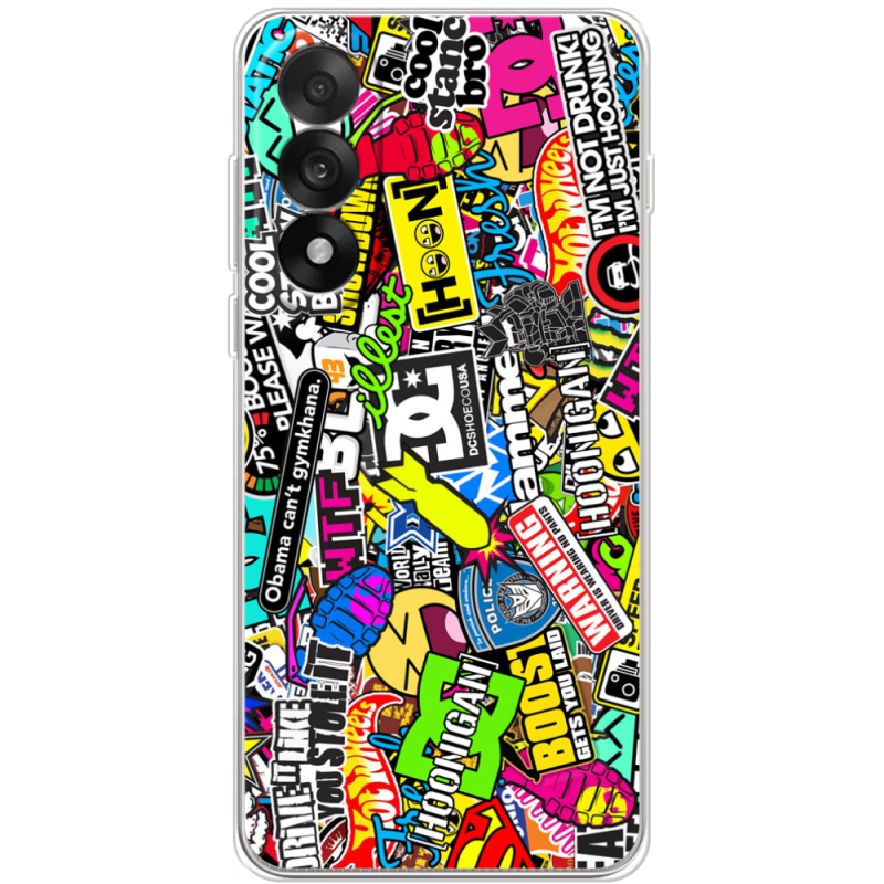 Чохол BoxFace OnePlus Ace 5 Ultra Multicolored Inscriptions