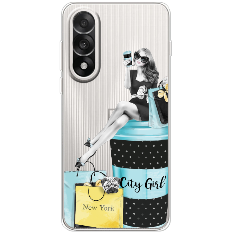 Прозорий чохол BoxFace OnePlus Ace 5 Ultra City Girl