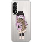 Прозорий чохол BoxFace OnePlus Ace 5 Ultra Winter Morning Girl