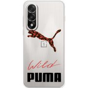 Прозорий чохол BoxFace OnePlus Ace 5 Ultra Wild Cat