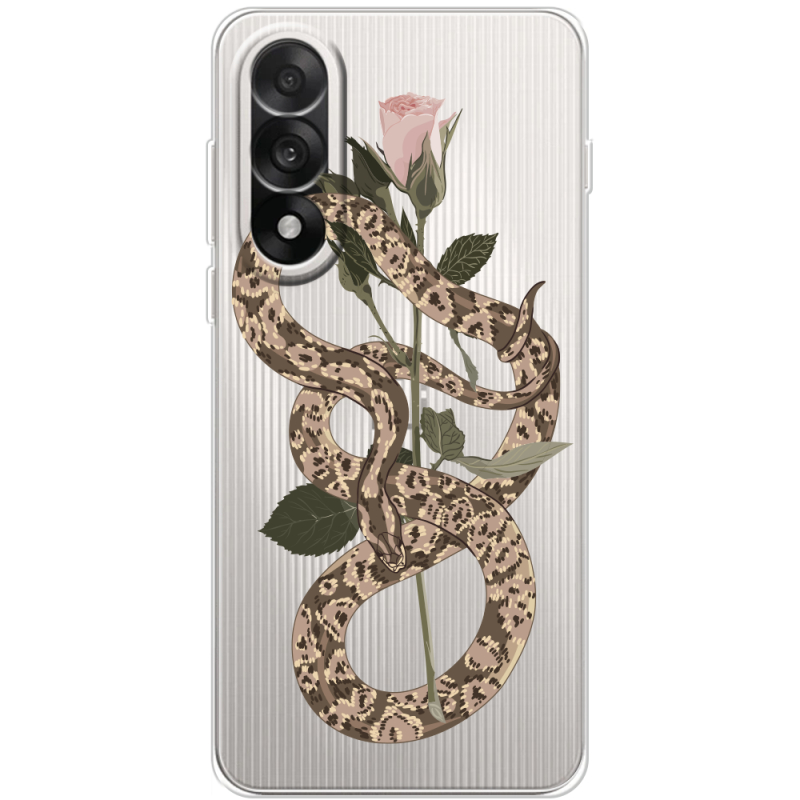 Прозорий чохол BoxFace OnePlus Ace 5 Ultra Glamor Snake