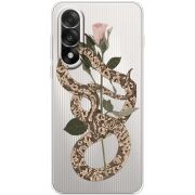 Прозорий чохол BoxFace OnePlus Ace 5 Ultra Glamor Snake