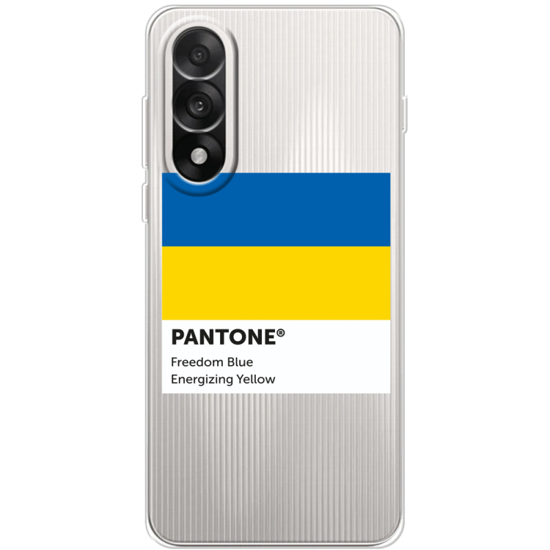 Прозорий чохол BoxFace OnePlus Ace 5 Ultra Pantone вільний синій