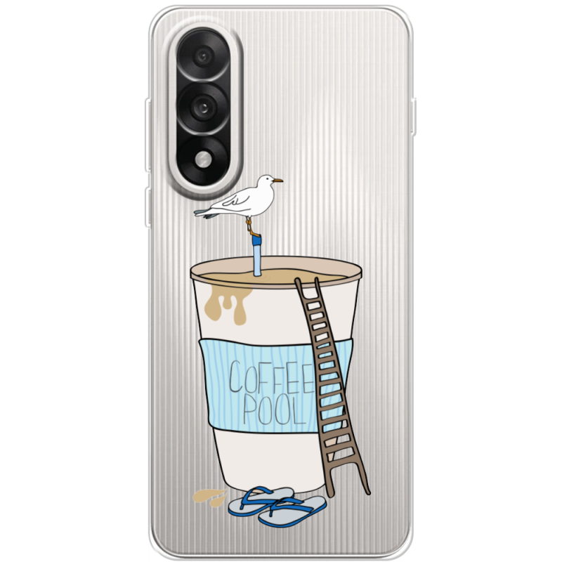 Прозорий чохол BoxFace OnePlus Ace 5 Ultra Segull in Cofee Pool