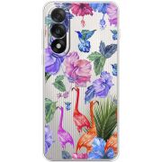 Прозорий чохол BoxFace OnePlus Ace 5 Ultra Flamingo