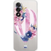 Чохол зі стразами OnePlus Ace 5 Ultra Pink Air Baloon