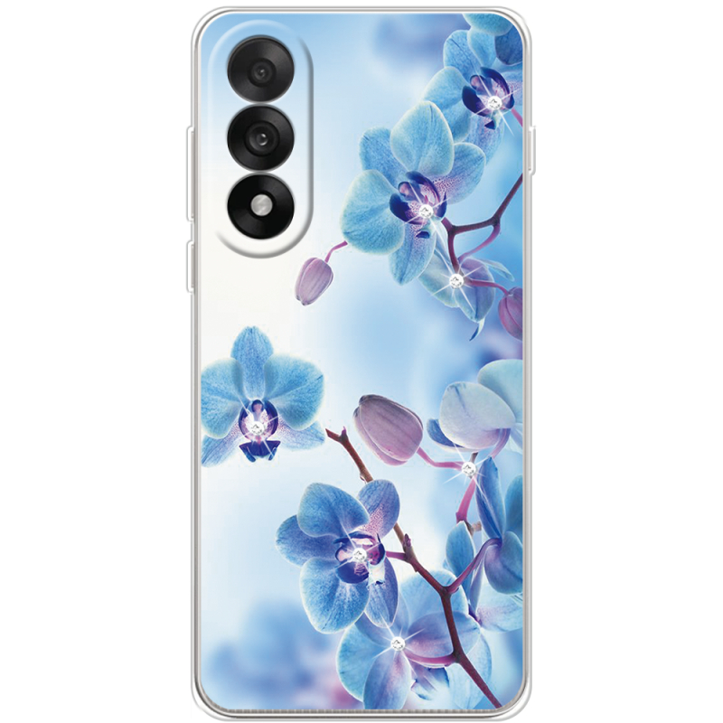 Чохол зі стразами OnePlus Ace 5 Ultra Orchids