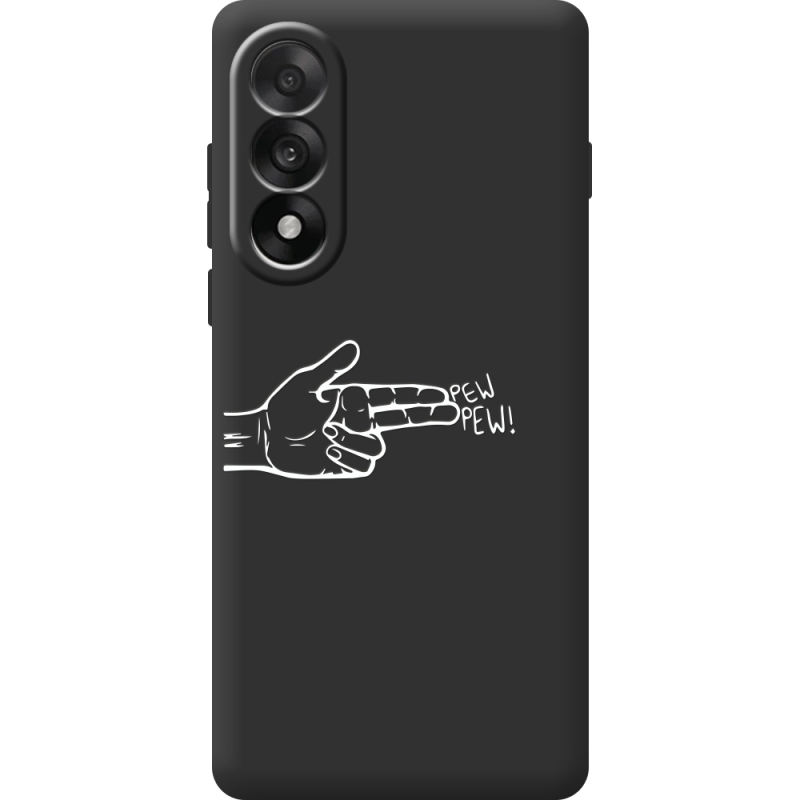 Чорний чохол BoxFace OnePlus Ace 5 Ultra Pew Pew