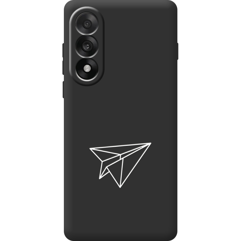 Чорний чохол BoxFace OnePlus Ace 5 Ultra Paper Plane